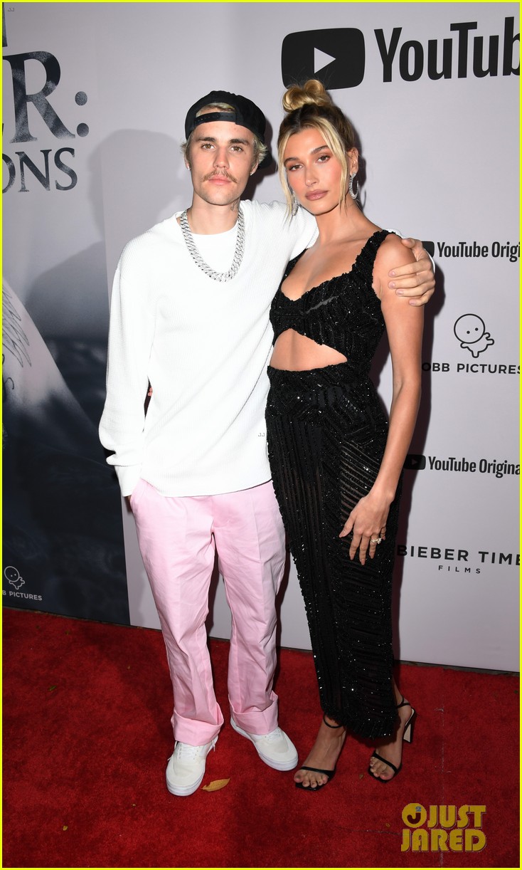 Justin Bieber And Wife Hailey Couple Up For Seasons Premiere In La Photo 1285646 Photo 