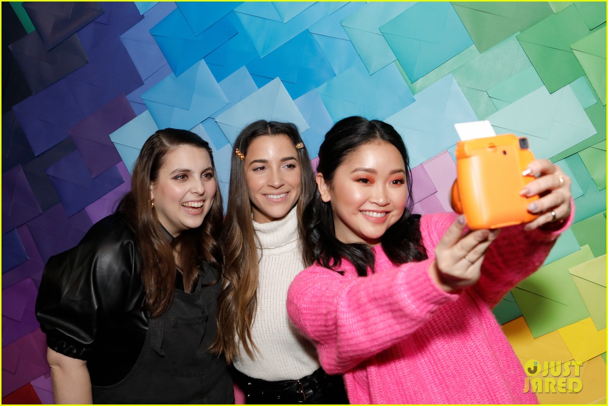 lana condor aly raisman beanie feldstein launch aerie real role model campaign 13