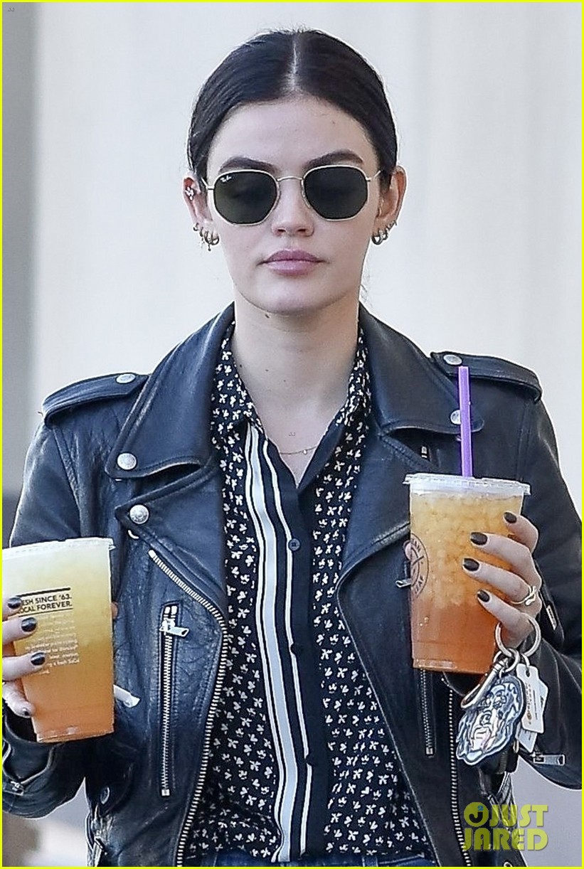lucy hale gets double dose of caffeine ahead of the weekend 02