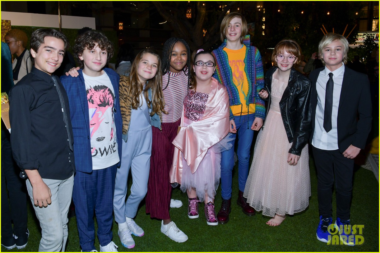 Full Sized Photo of mckenna grace kai ture premiere new movie troop ...