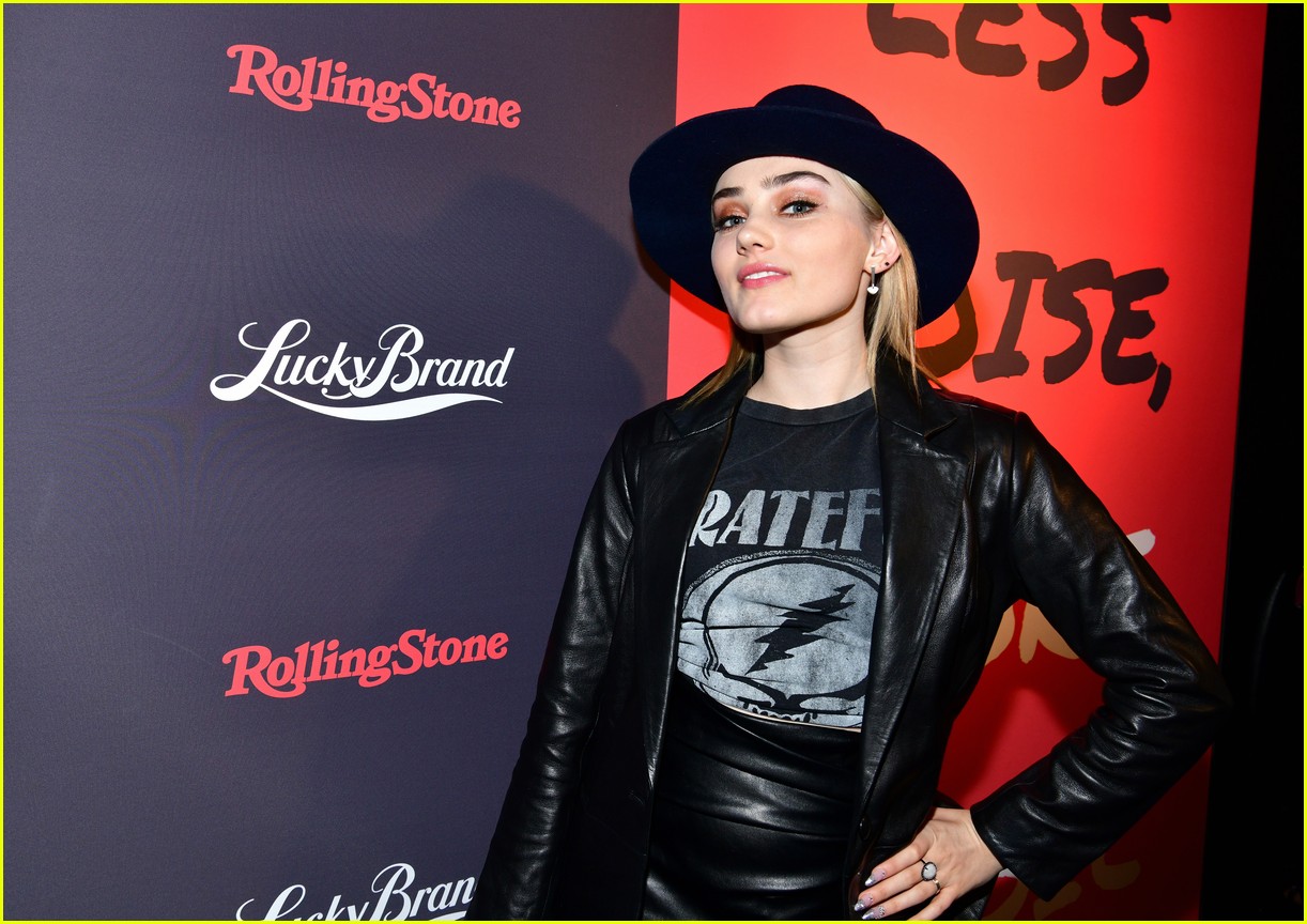 Meg Donnelly Kicks Off Grammy Weekend With Lucky Brand! | Photo 1284604 ...