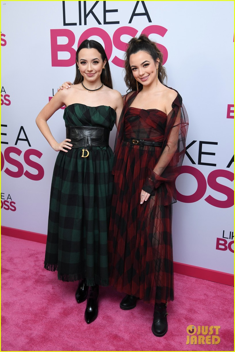 Vanessa & Veronica Merrell Attend 'Like A Boss' Premiere After Celebrating 5 Million Subscribers!: Photo 1281871 Jacob Latimore, Twins, Vanessa Veronica Merrell Pictures | Just Jared Jr.