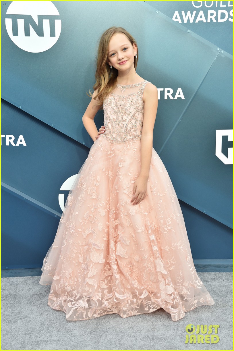 Kathryn Newton Wows in Orange Valentino Gown at SAG Awards 2020 ...