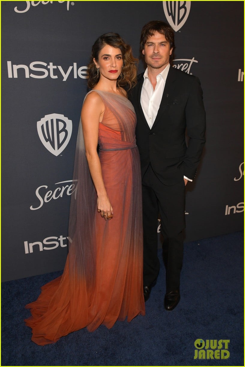 nina dobrev golden globes after party 13