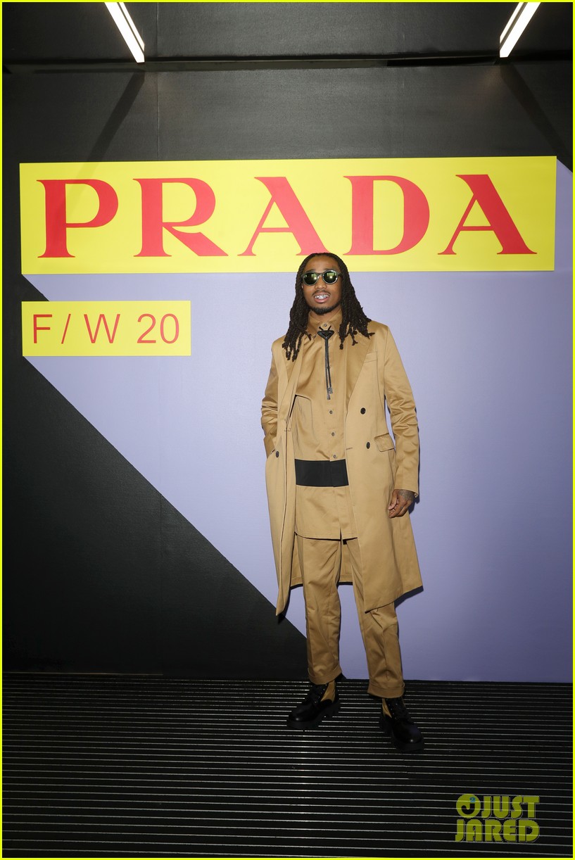 Dylan Sprouse & Barbara Palvin Buddy Up with Brenton Thwaites at Prada