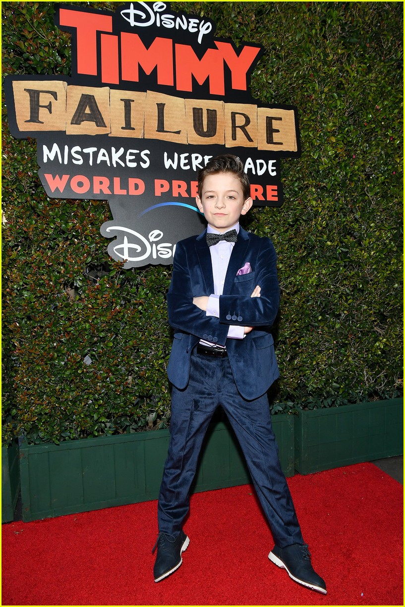  timmy failure mistakes were made cast steps out for premiere in
