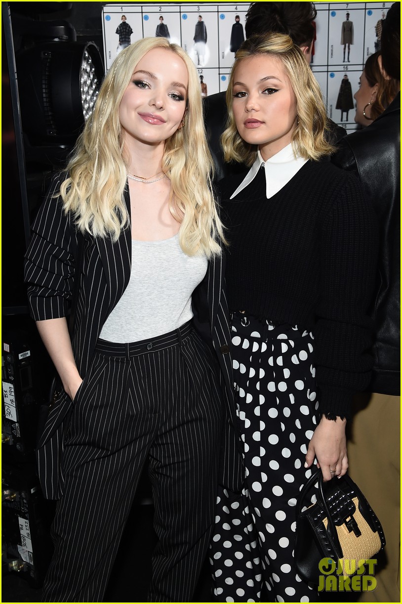 dove cameron ashley benson more stars michael kors nyfw 09