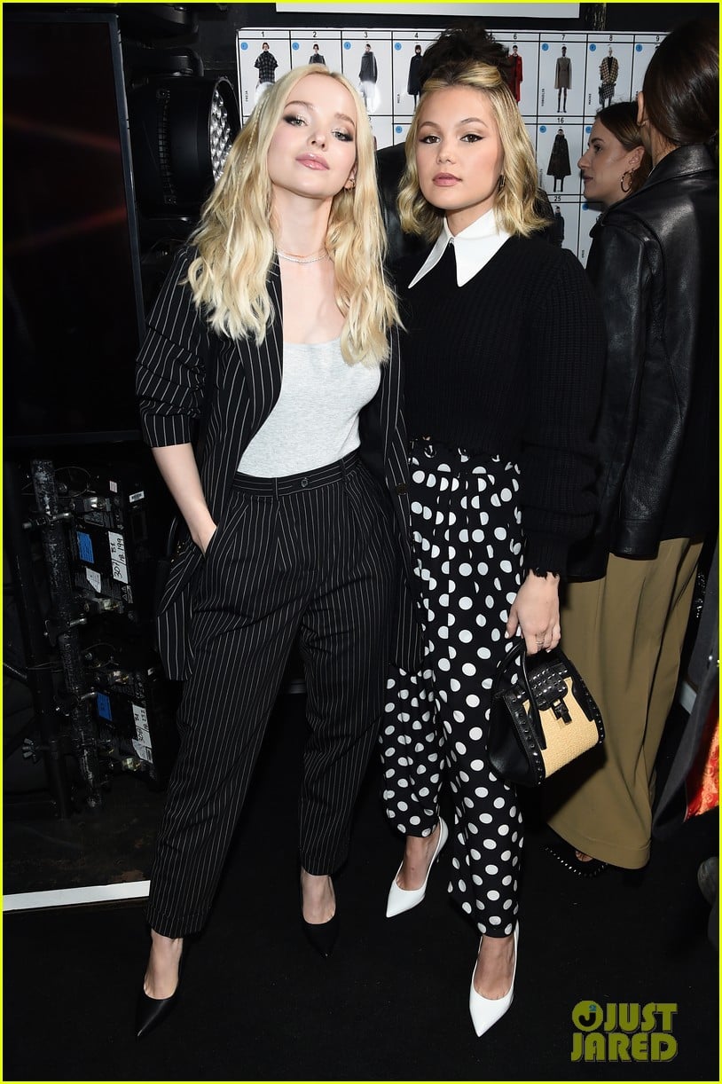 dove cameron ashley benson more stars michael kors nyfw 10