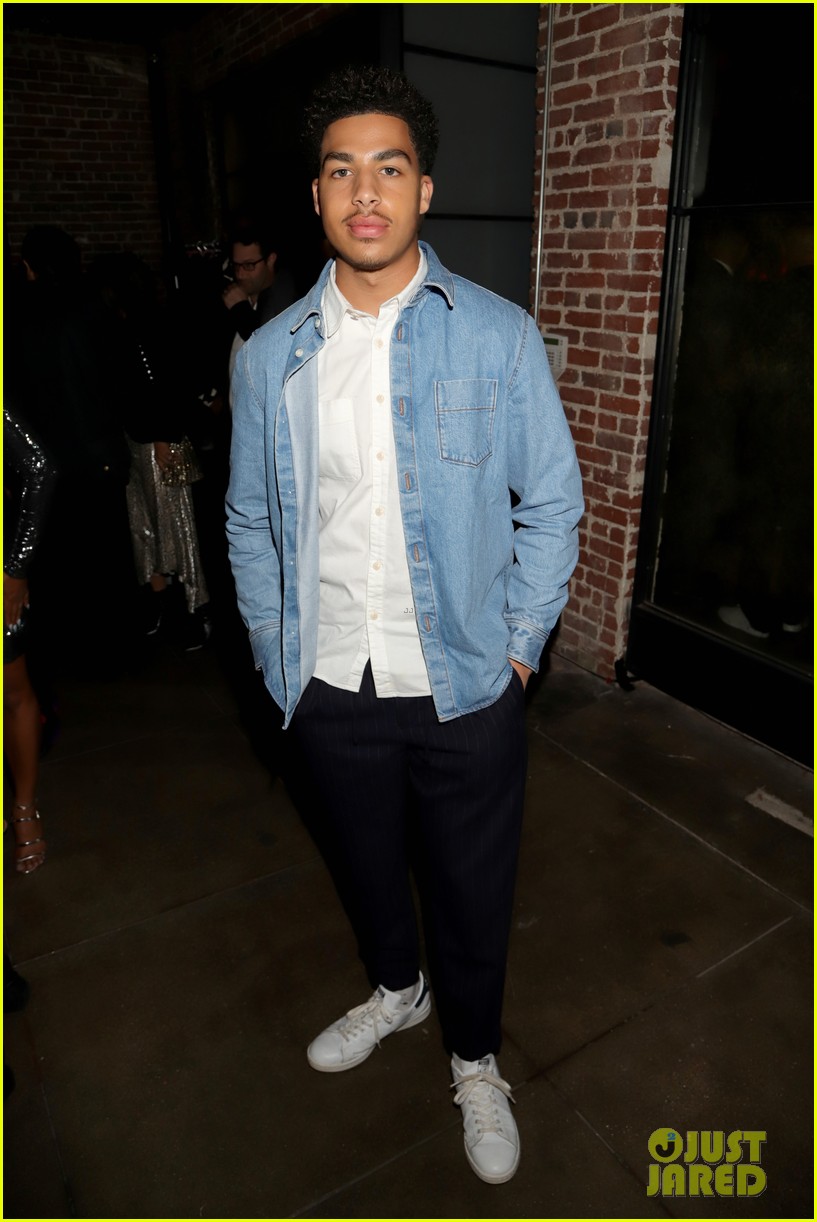 jenna ortega and grownish cast attend naacp image awards after party 08