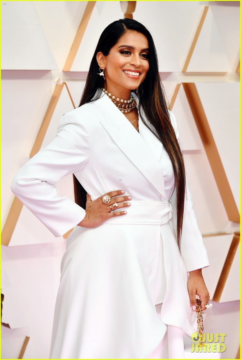 Lilly Singh Is a Vision In White at Oscars 2020 Photo 1287189 Photo