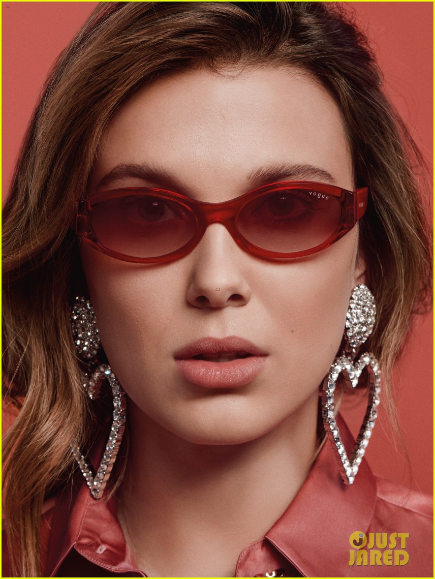 Millie Bobby Brown Launches New Collaboration With Vogue Eyewear ...