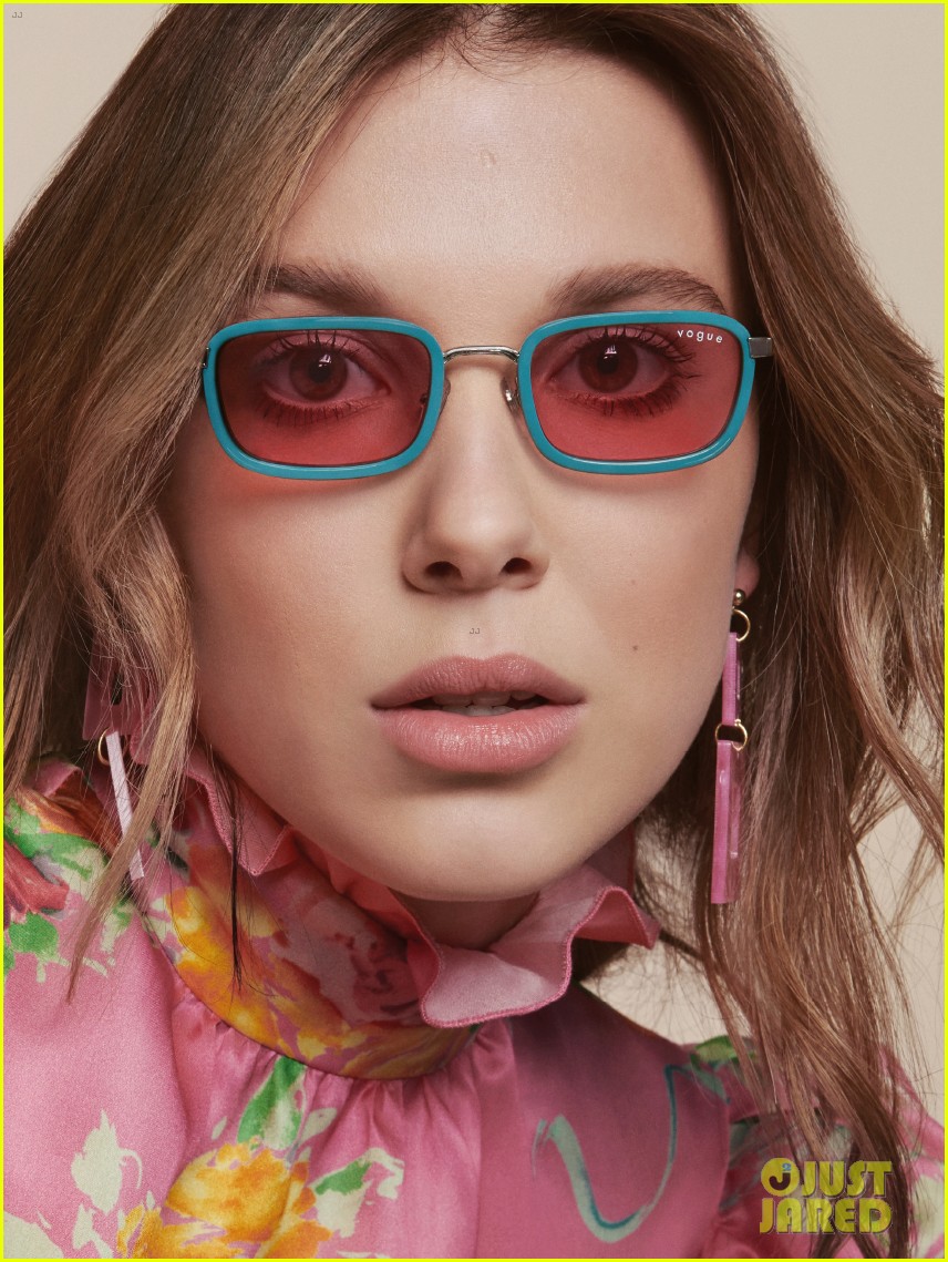 Millie Bobby Brown Launches New Collaboration with Vogue Eyewear