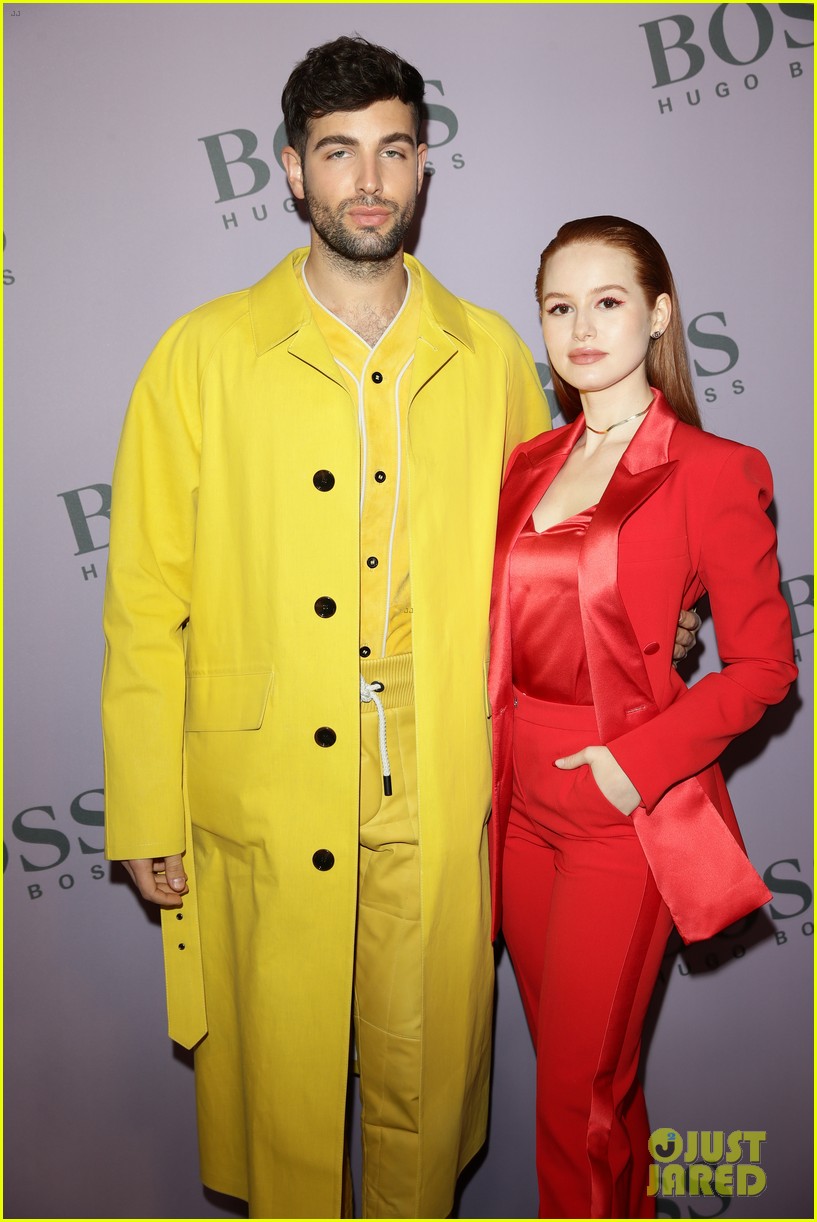 Madelaine Petsch Surrounds Herself With Friends at Boss Fashion Show In