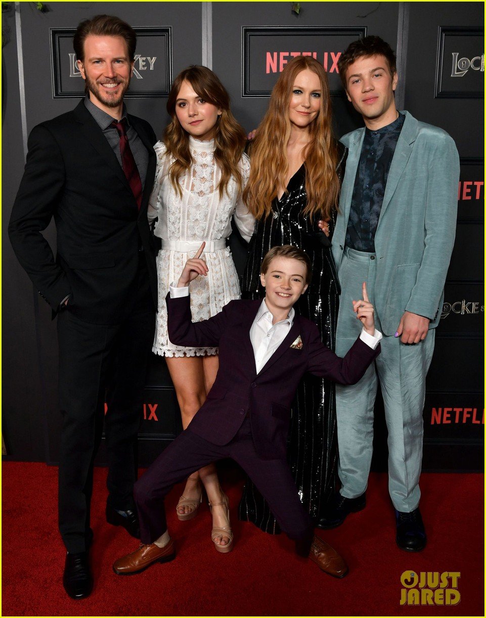 Sabrina Carpenter Supports Griffin Gluck at 'Locke & Key' Premiere