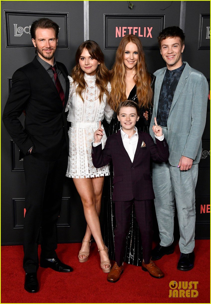 Sabrina Carpenter Supports Griffin Gluck at 'Locke & Key' Premiere