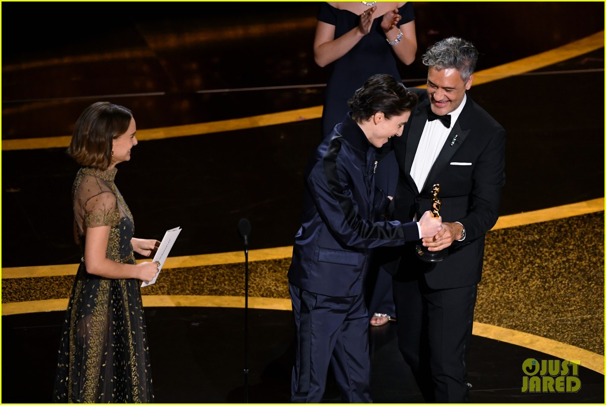 Timothee Chalamet Presents With Natalie Portman at Oscars 2020, 2020 Oscars,  Oscars, Timothee Chalamet