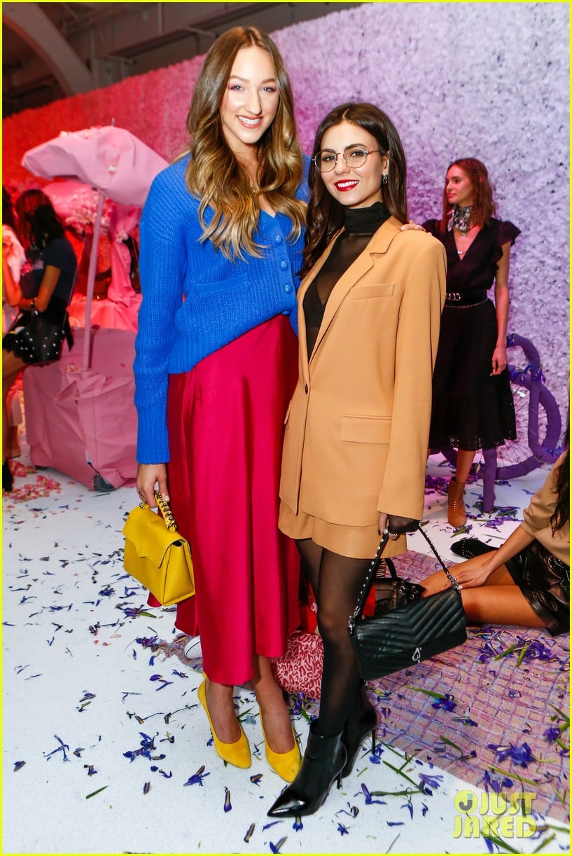 Victoria Justice & Ava Michelle Step Out For Rebecca Minkoff Fashion