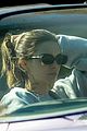 kendall jenner goes for a drive in convertible cadillac 03