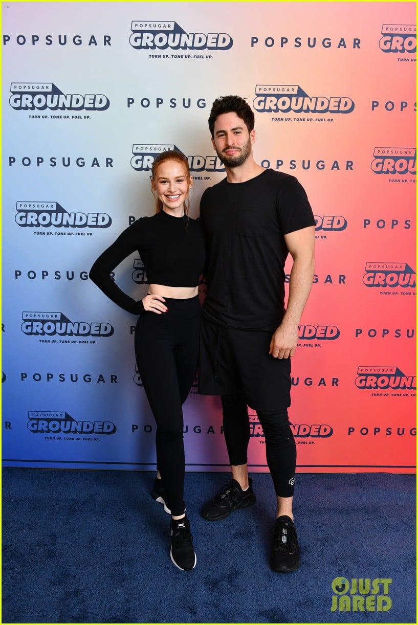madelaine petsch joins her trainer stephen pasterino at popsugar grounded event 06