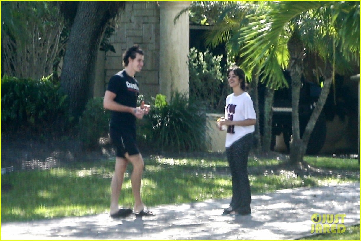 Camila Cabello Holds Hands with Shawn Mendes During Their Friday