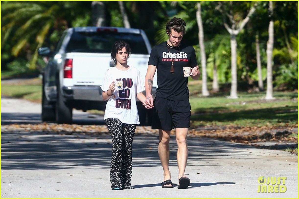 Camila Cabello Holds Hands with Shawn Mendes During Their Friday
