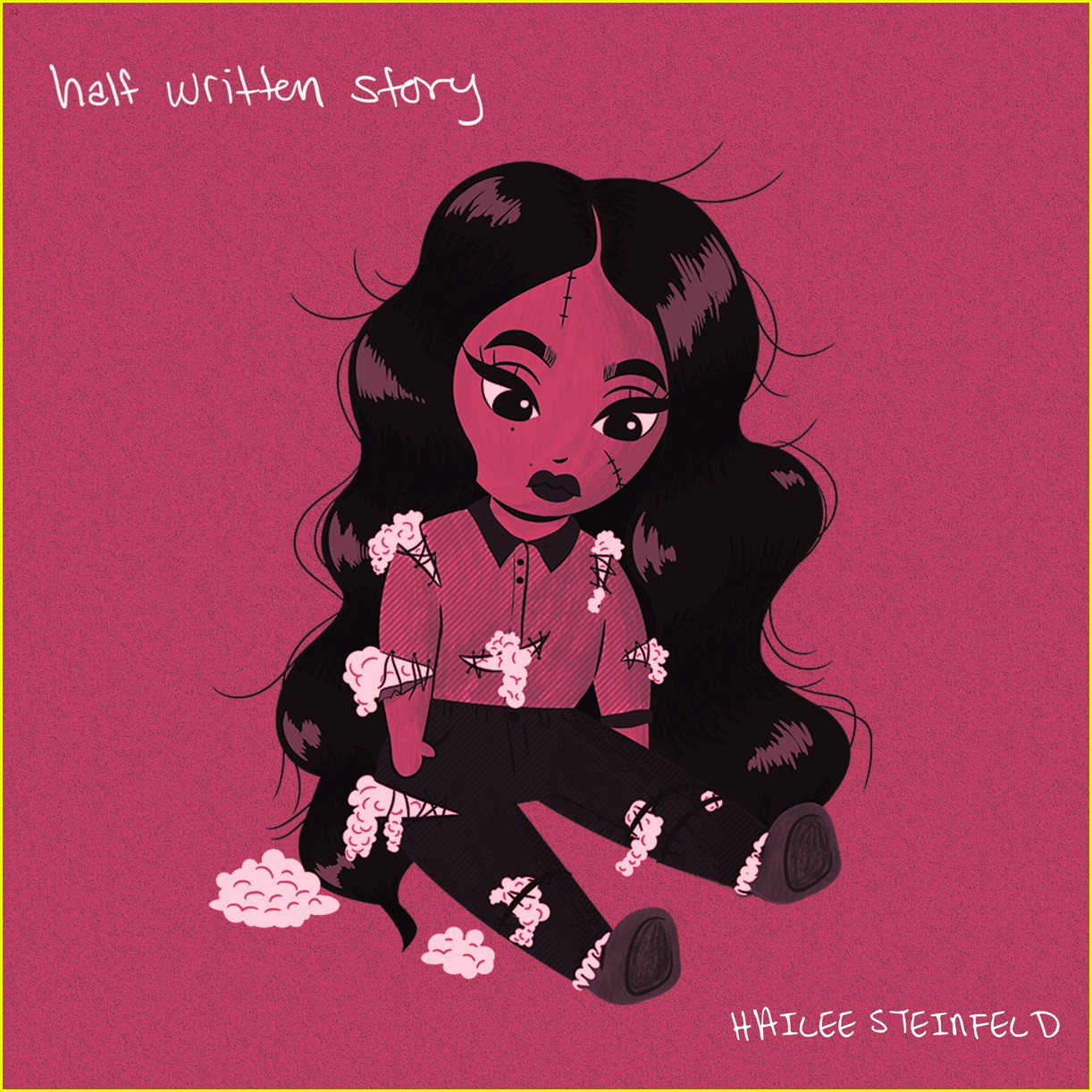 hailee steinfeld album half written story post 02