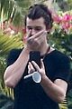 shawn mendes chats on facetime call during morning stroll 03