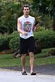 shawn mendes takes a call during his neighborhood stroll 12