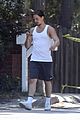 cole sprouse goes for a walk after his workout 01