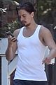 cole sprouse goes for a walk after his workout 04
