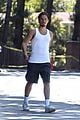 cole sprouse goes for a walk after his workout 05