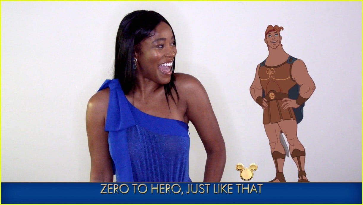 Keke Palmer Sings 'Zero To Hero' With DWTS Pro Dancers On 'Disney(02)