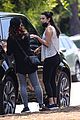 pregnant lea michele goes for hike with zandy reich mom 01