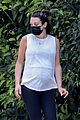 pregnant lea michele goes for hike with zandy reich mom 05