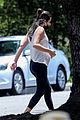 pregnant lea michele goes for hike with zandy reich mom 12
