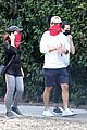 pregnant lea michele goes for hike with zandy reich mom 24