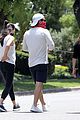 pregnant lea michele goes for hike with zandy reich mom 31