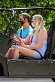 sophie turner wears form fitting dress out on drive with joe jonas 01