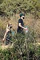 ashley benson g eazy hold hands hiking in the hills 25