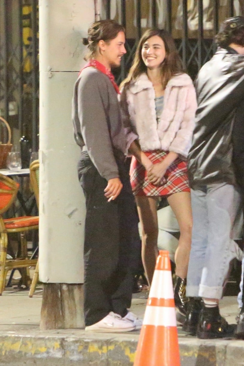 Madelaine Petsch Dines Out With 'Riverdale' Co-Star Cole Sprouse