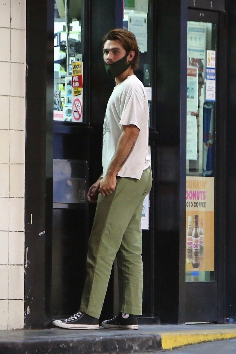 KJ Apa Makes a Late Night Store Run After Dining Out With Friends Over