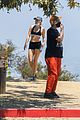 miley cyrus goes for a hike with shirtless cody simpson 10