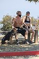 miley cyrus goes for a hike with shirtless cody simpson 18