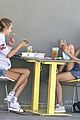 cara delevingne margaret qualley at lunch 04