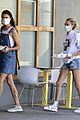 cara delevingne margaret qualley at lunch 53