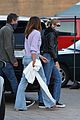 kaia gerber parents nobu dinner out 01