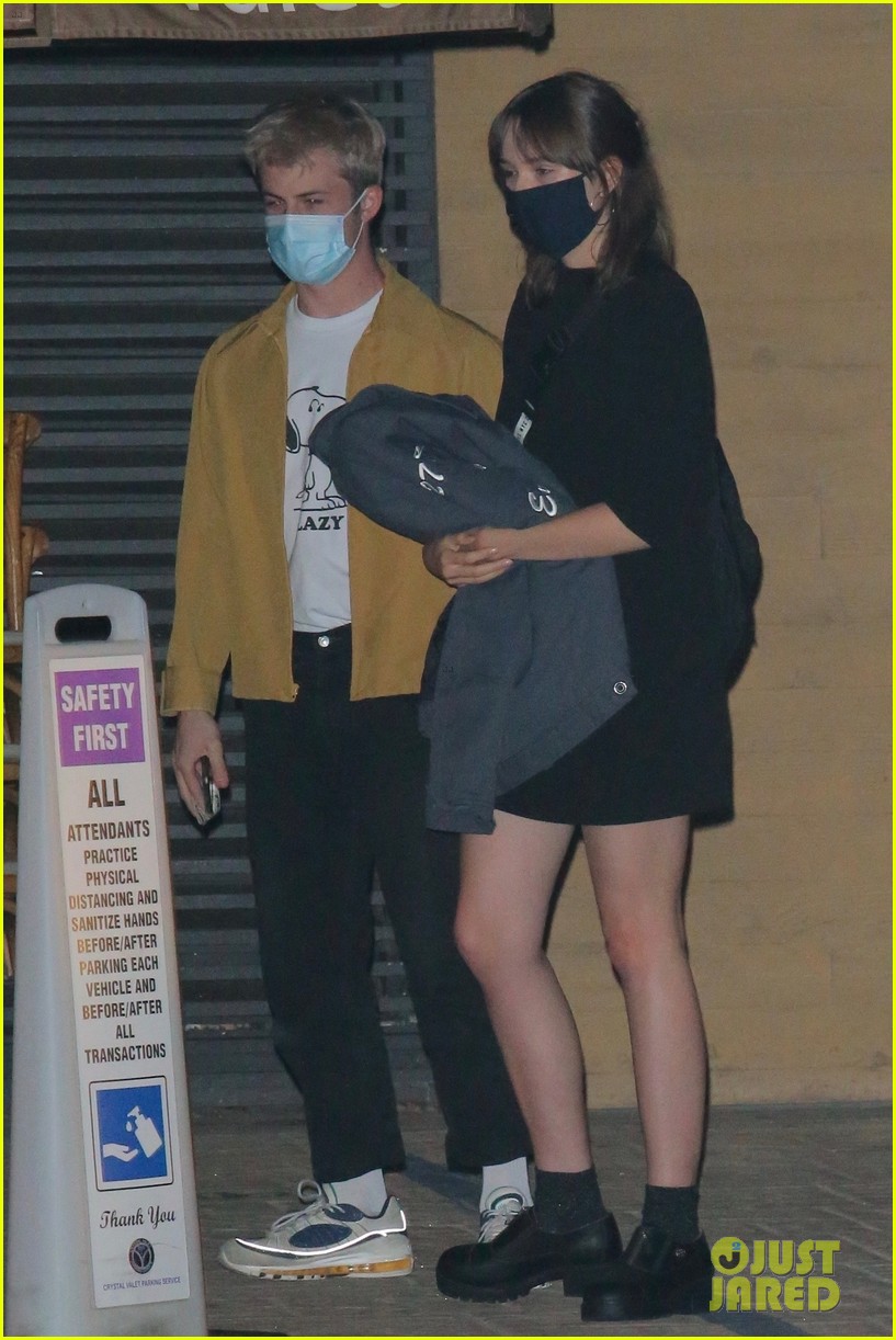Full Sized Photo of dylan minnette date night at nobu with lydia night
