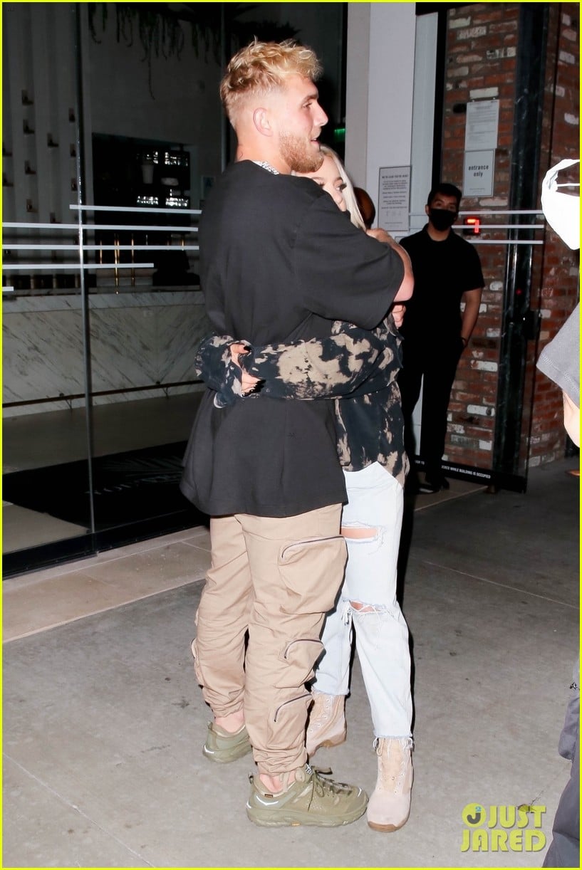 Tana Mongeau Hugs Jake Paul Before Celebrating Abby Rao’s Birthday