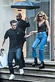 brooklyn beckham at his moms store with nicola peltz 09