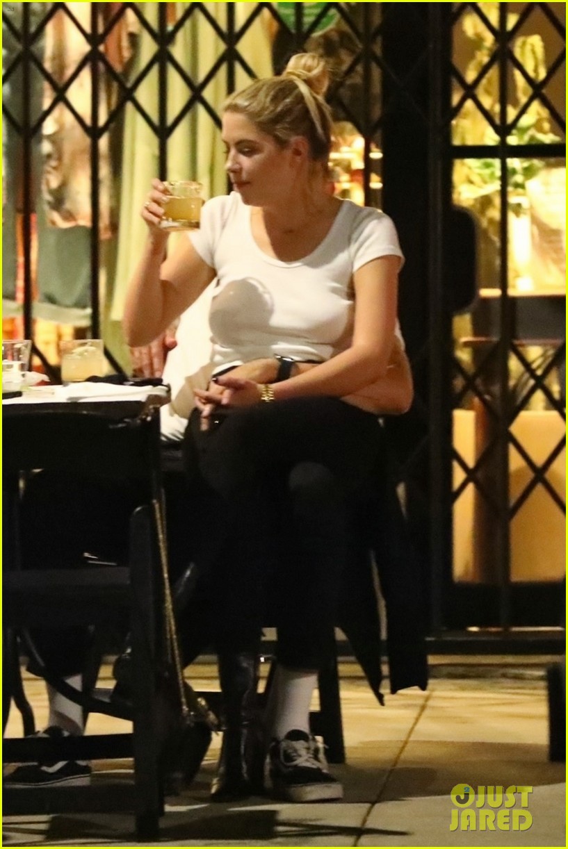 Ashley Benson Wears What Appears to Be an Engagement Ring While Out